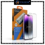 TREEM InstaShield+ iPhone 17 / 16 / 15 Series Tempered Glass Screen Protector (with Self-Paste installation Kit)