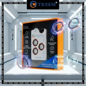 TREEM InstaShield+ iPhone 17 16 15 Series  Titanium Alloy Lens Protector